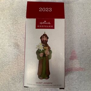 Hallmark Keepsake 2023 Saint Joseph Ornament - Green and Brown